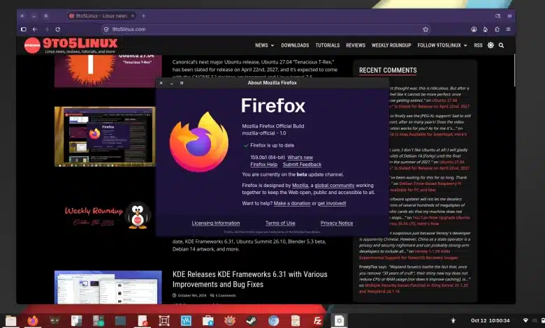Firefox 159 Beta