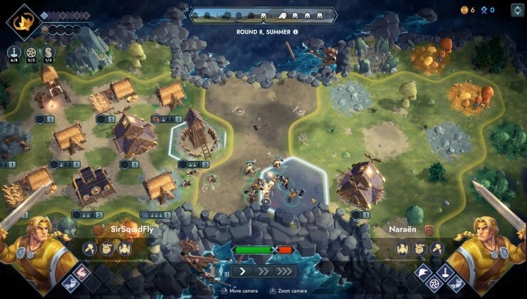 Northgard Battlegrounds lleva los juegos de estrategia a una nueva dirección con batallas automatizadas